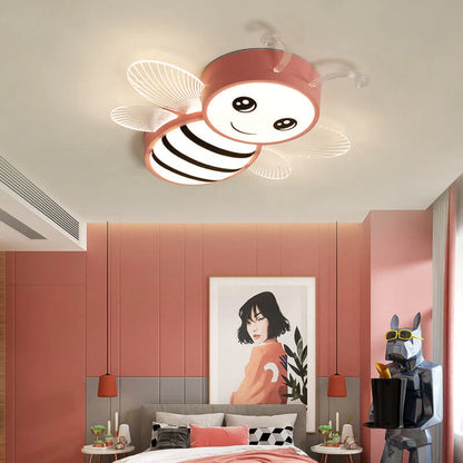 Moderne Creatieve Kinder Bijen LED Plafondlamp