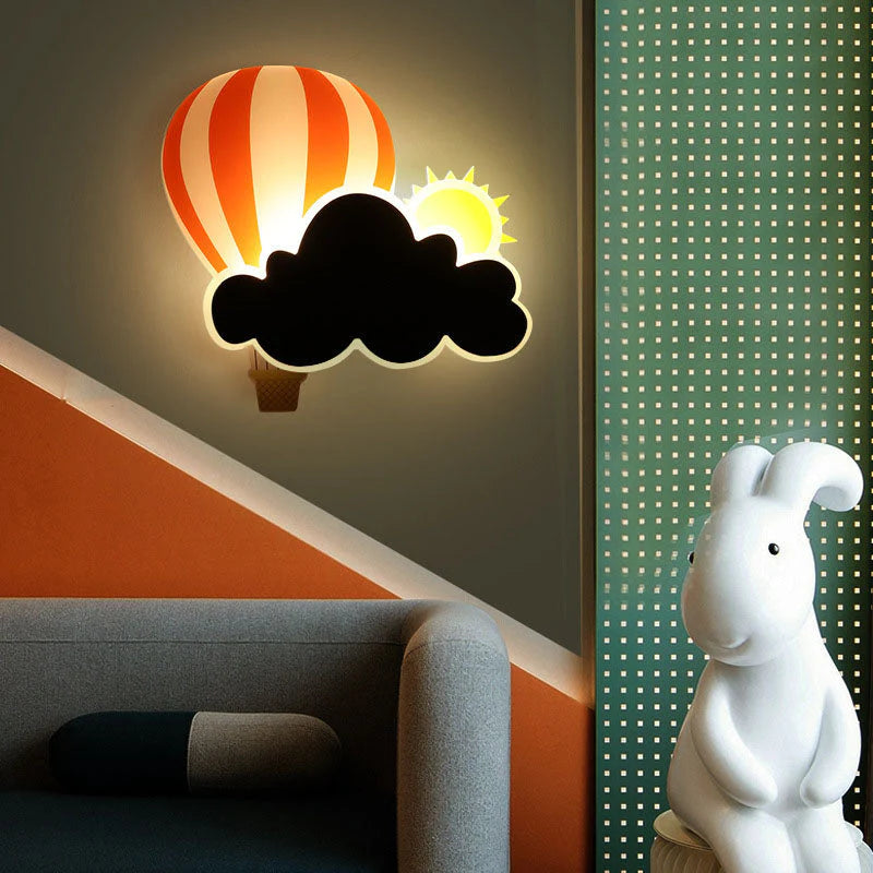 Moderne Creatieve Kroon Dieren LED Wandlamp