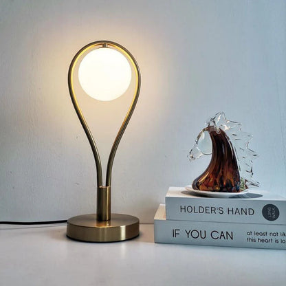 Moderne LED Glazen Bol Tafellamp