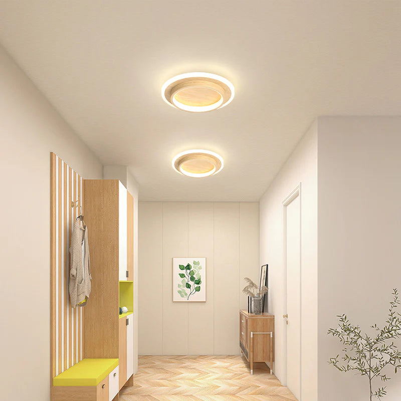 Flush Mount Metaal Acryl Ronde LED Plafondlamp