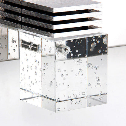 Kristal Zilver Luxe LED Wandlamp