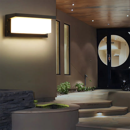 Eenvoudige Waterdichte Sensor LED Buiten Wandlamp