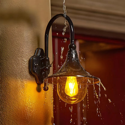 IP54 Vintage Zwarte Wandlamp Buiten