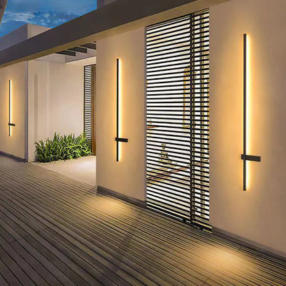 Moderne Minimalistische LED IJzeren Buiten Wandlamp