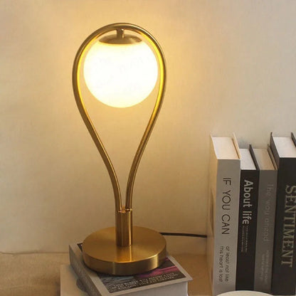 Moderne LED Glazen Bol Tafellamp