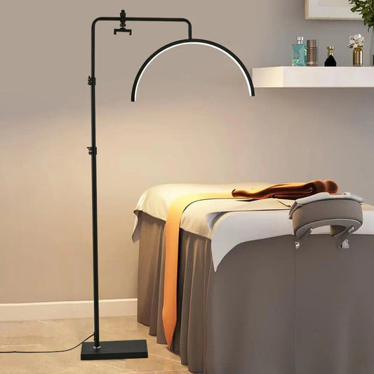 Minimalistische Halve Maanvormige Ijzeren LED-Vloerlamp