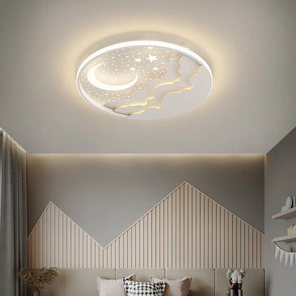 Creatieve Cartoonsterren Maan Acryl LED Plafondlamp
