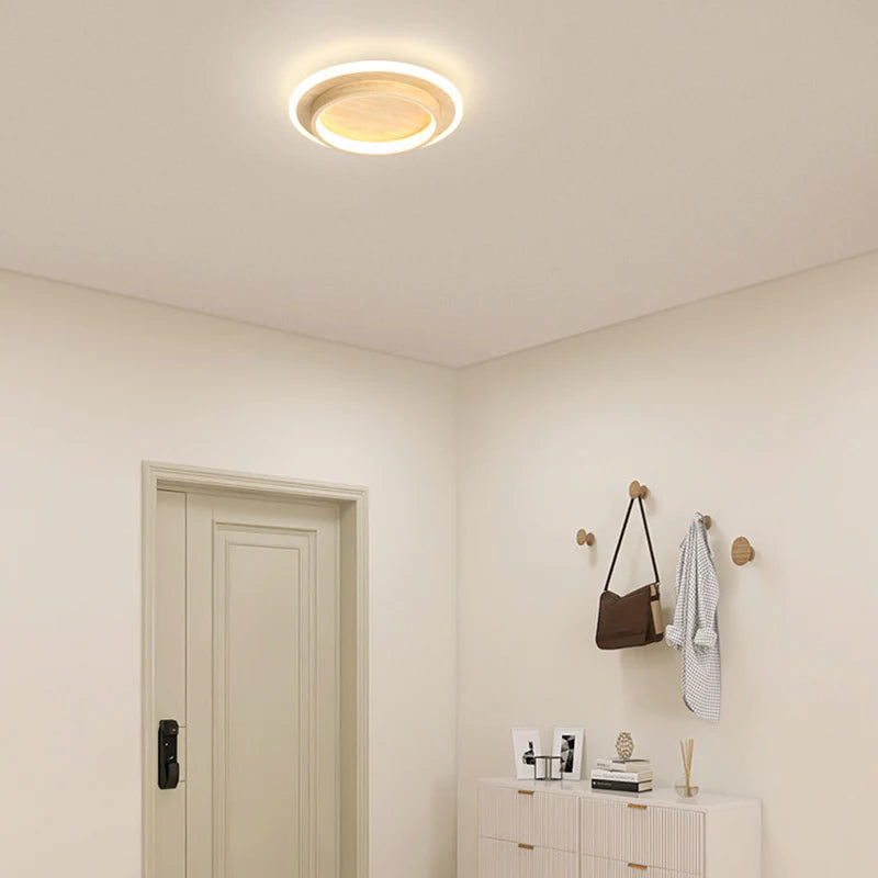 Flush Mount Metaal Acryl Ronde LED Plafondlamp