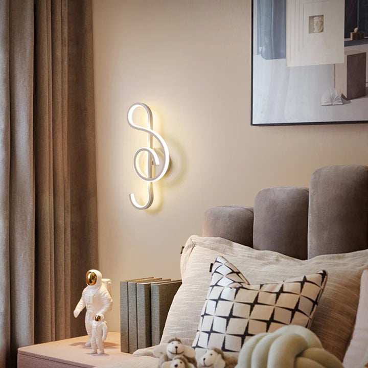 Moderne Creatief Muzikale Vormen Wandlamp