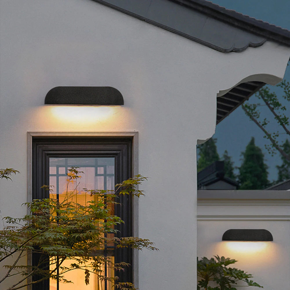 Semi-Elliptische IP65 Natuursteen Buiten Wandlamp