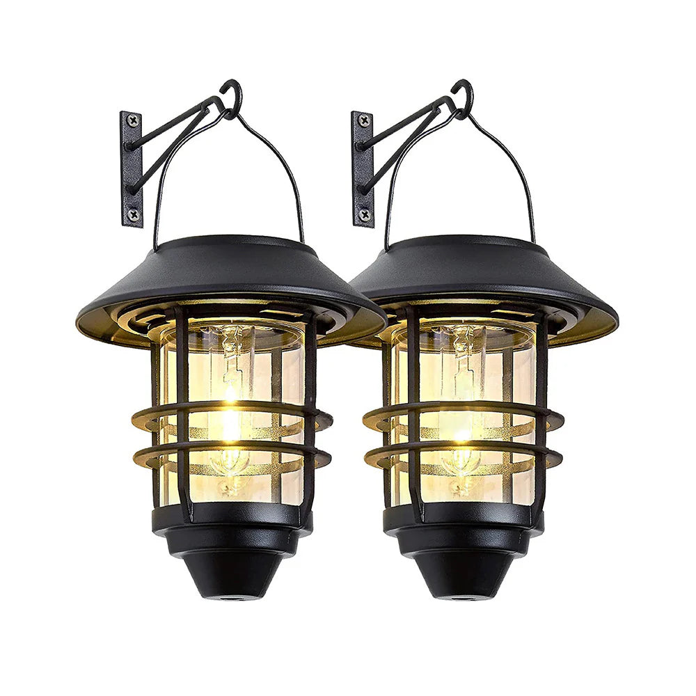 Retro Solar Waterdichte LED Wandlantaarn