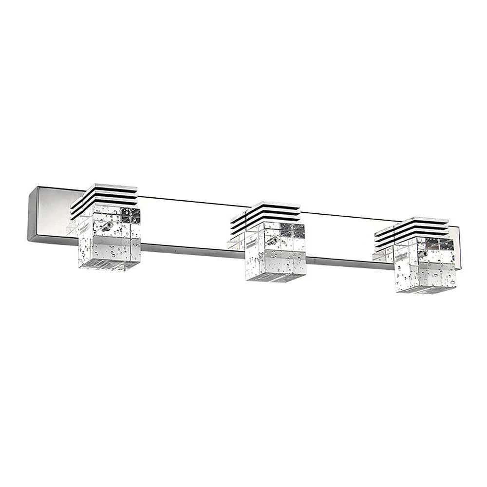 Kristal Zilver Luxe LED Wandlamp