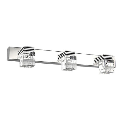 Kristal Zilver Luxe LED Wandlamp