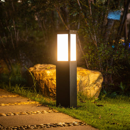 IP65 Vierkant Buitenlamp met Warm LED Licht
