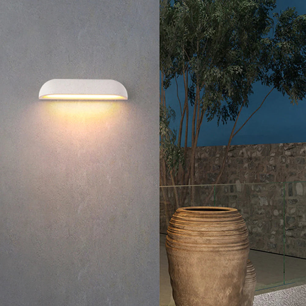 Semi-Elliptische IP65 Natuursteen Buiten Wandlamp