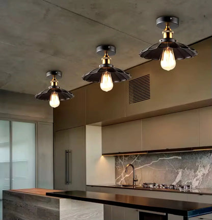 Taavita Semi Montage Taps Industriële Plafondlamp