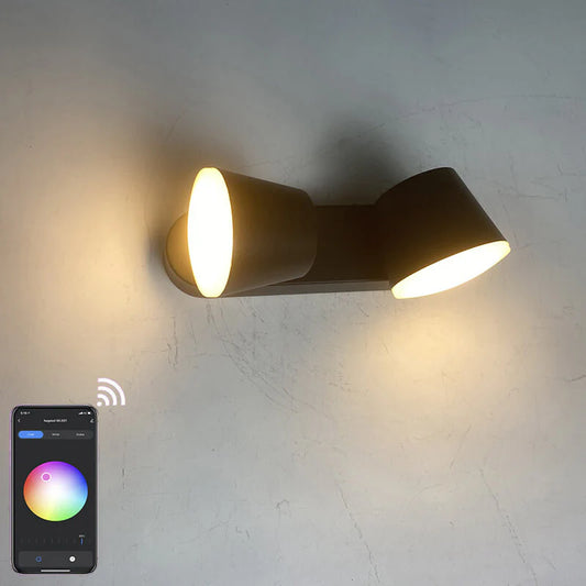 Industriële Verstelbaar Dubbele LED Buitenspot