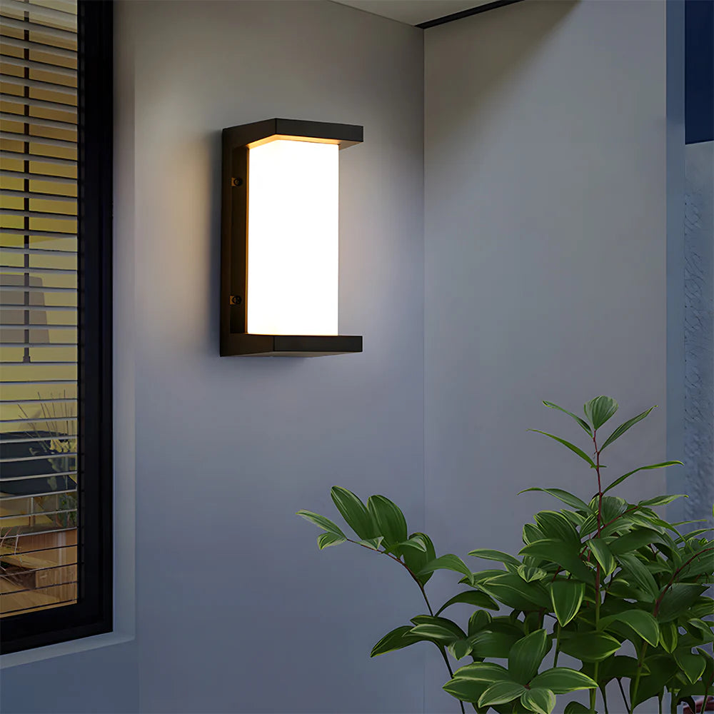Eenvoudige Waterdichte Sensor LED Buiten Wandlamp