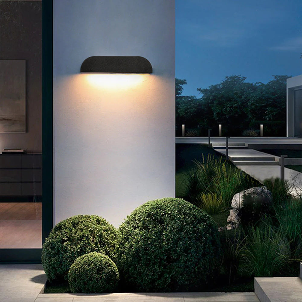 Semi-Elliptische IP65 Natuursteen Buiten Wandlamp