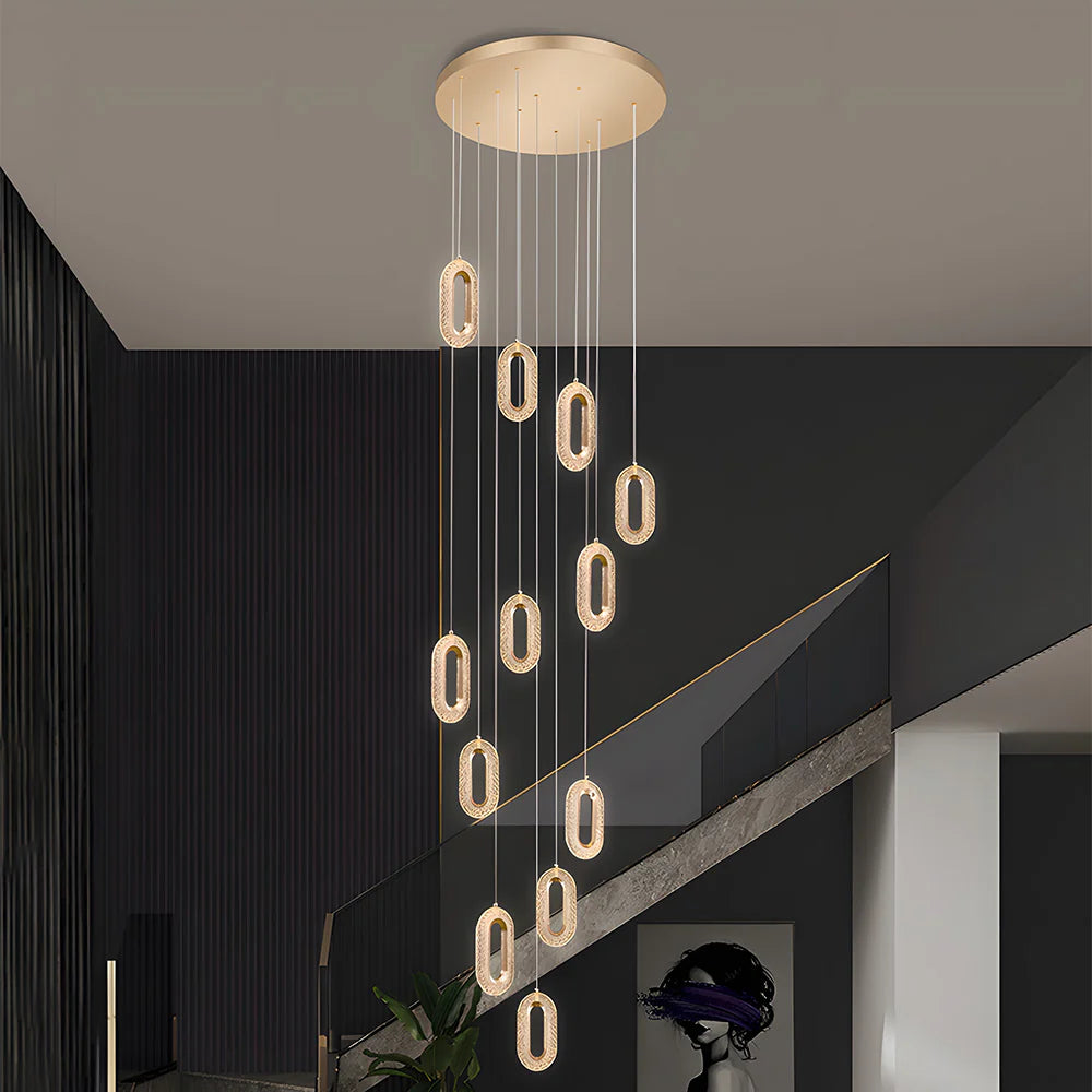 Nordi Moderne Zink Legering LED Hanglamp