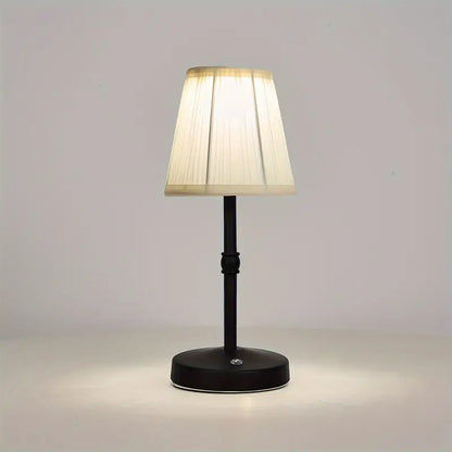 Cordless Antique Brass LED Tafellamp – Warm Licht, Klassieke Stijl