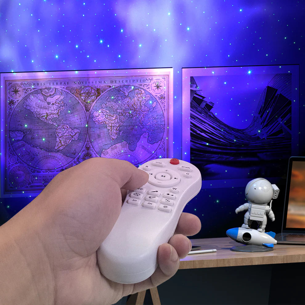 Astronaut Projectielamp Galaxy & Cosmic Audio Varianten