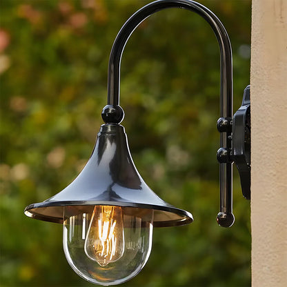 IP54 Vintage Zwarte Wandlamp Buiten