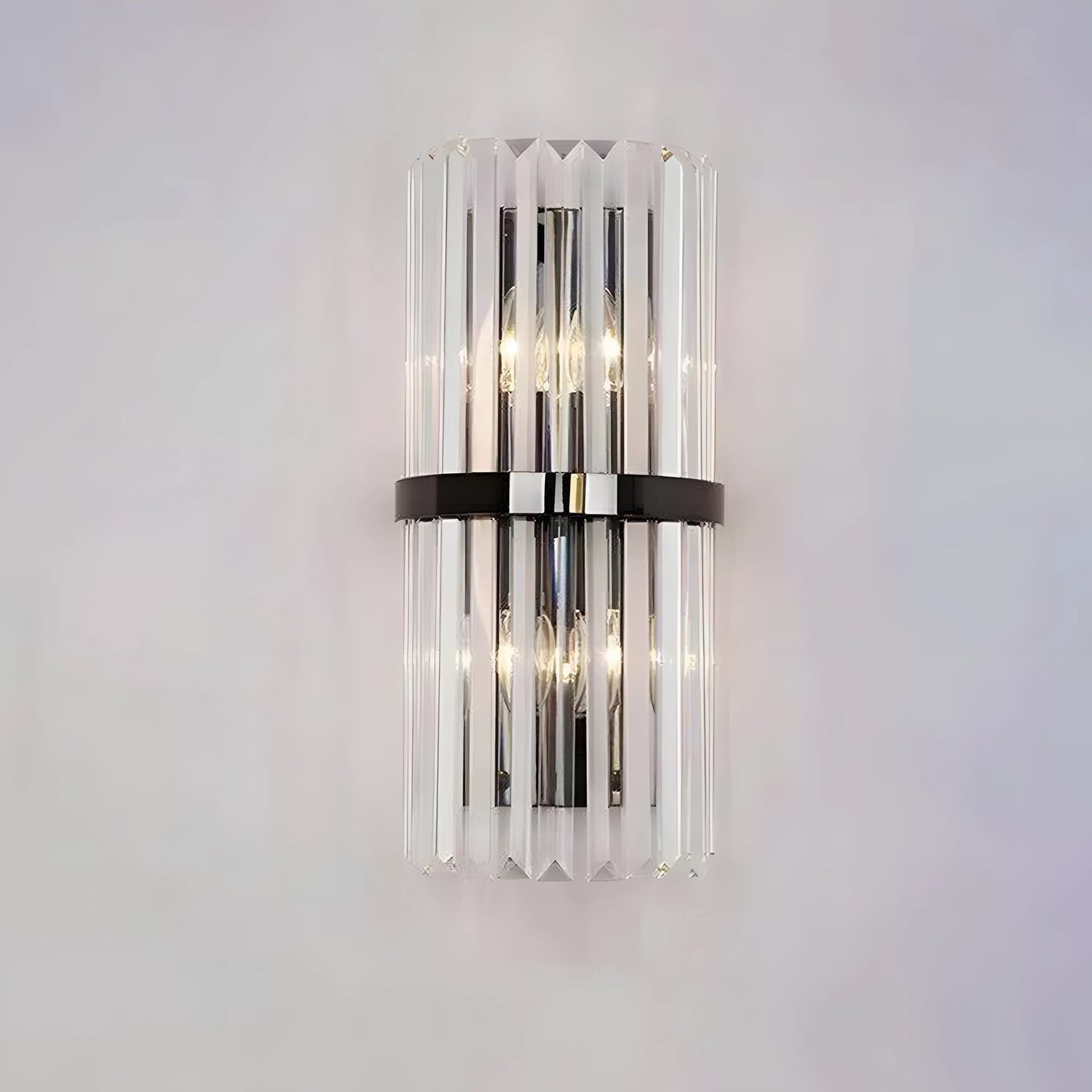 Moderne Wandlamp van Roestvrij Staal – Luxe Uitstraling voor Woonkamer en Hal
