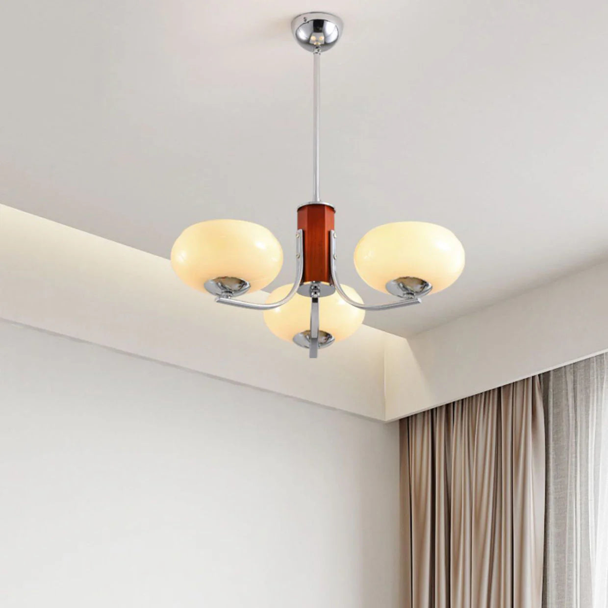 Bauhaus Stijl Kroonluchter met 3/5 Lichtbronnen