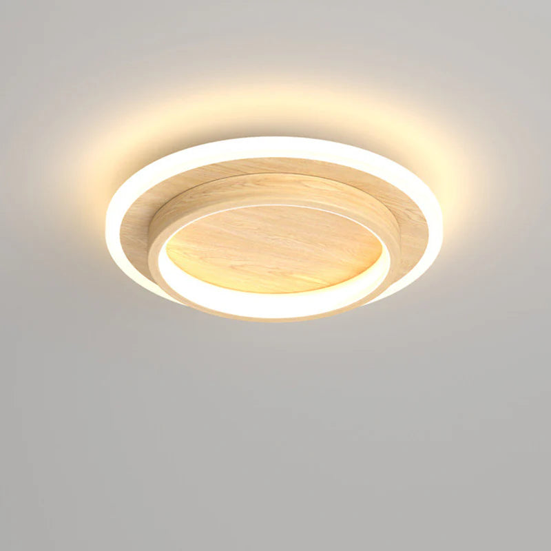 Flush Mount Metaal Acryl Ronde LED Plafondlamp