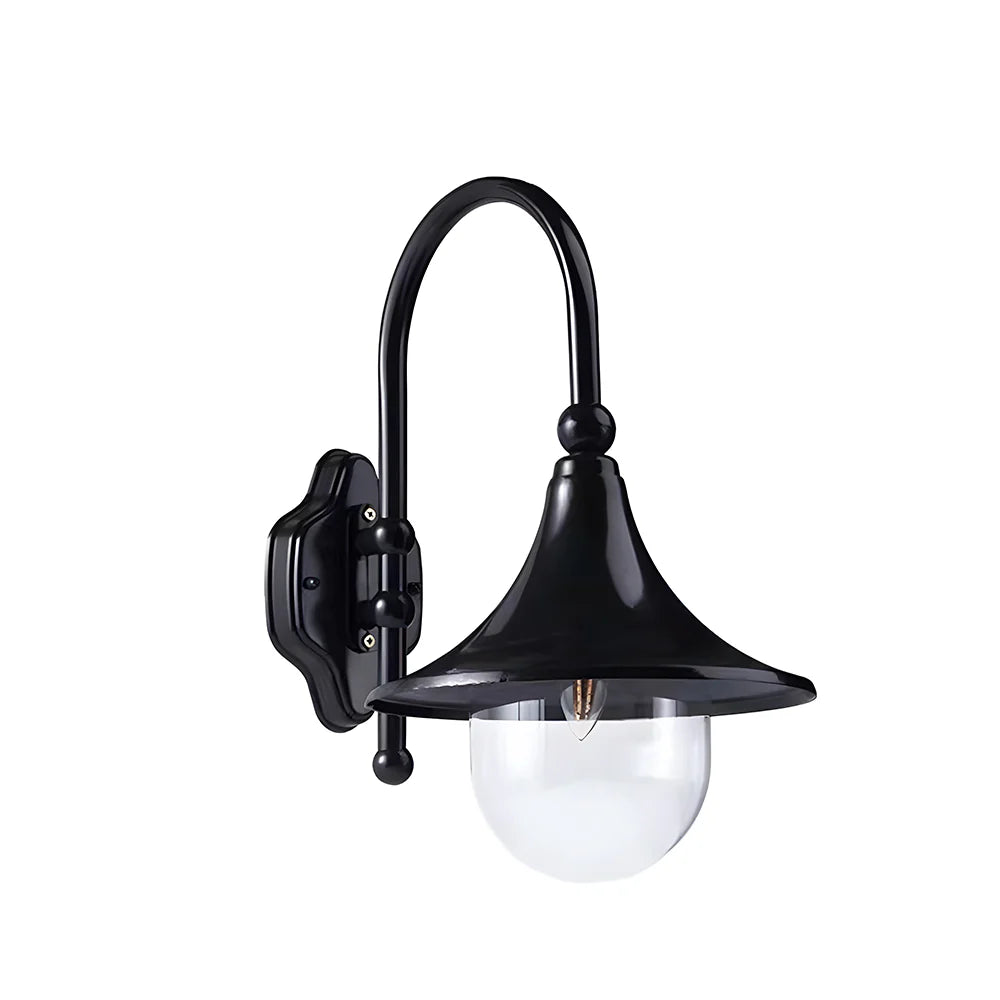 IP54 Vintage Zwarte Wandlamp Buiten
