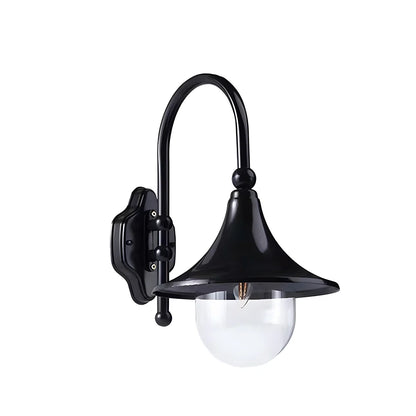 IP54 Vintage Zwarte Wandlamp Buiten