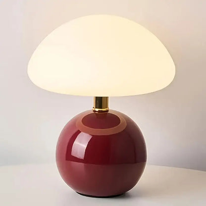 Paddenstoel LED Tafellamp – Moderne Sfeerverlichting met USB-aansluiting