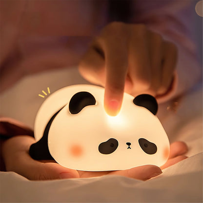 Charmant Lichtaccent LED Panda Tafellamp