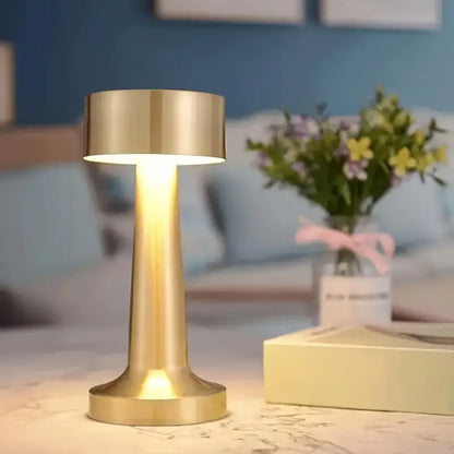 Draagbare Metalen LED Draadloze Tafellamp met Aanraakbediening