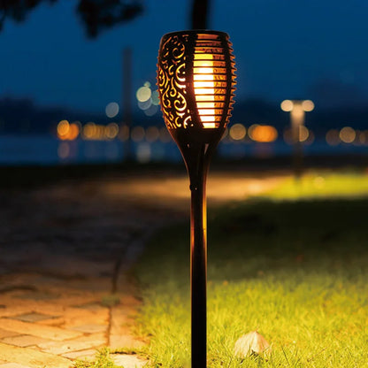 Magische Zonne-energie Luxe Tuinfakkel