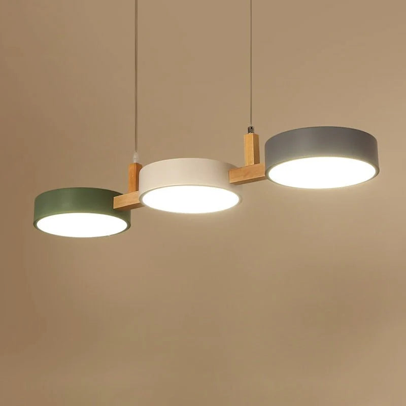 Stijlvolle Metalen Nordic Flush Plafondlicht