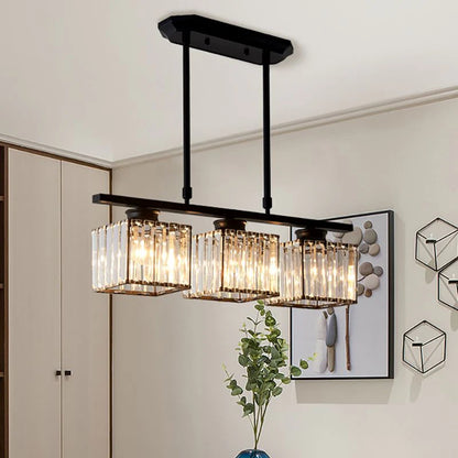 Nordic Glazen Hanglamp met Meerdere Lichtpunten