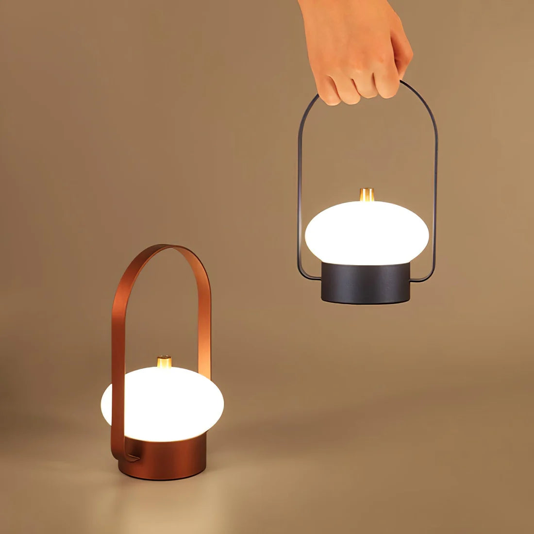 Retro Soft Spot Draagbare Draadloze Buiten Binnenlamp
