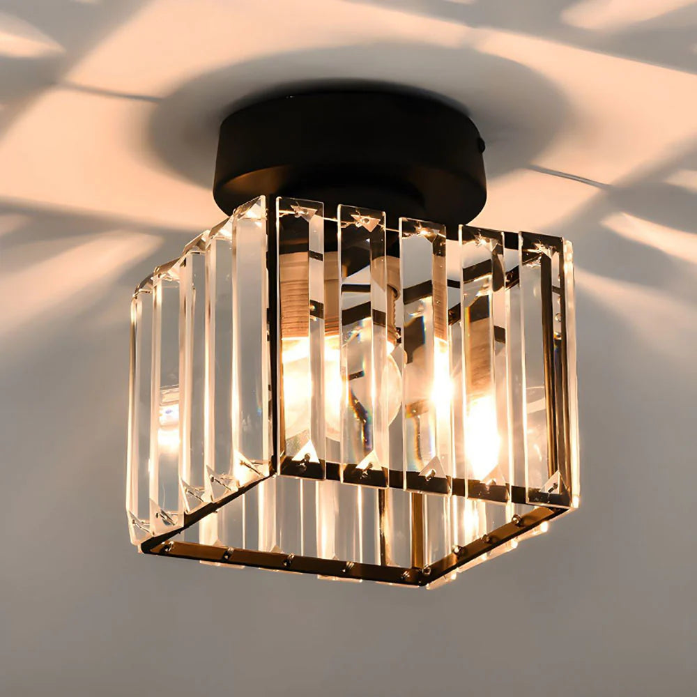 Glowline Plafondlamp – Kristallen Elegantie voor Elke Ruimte