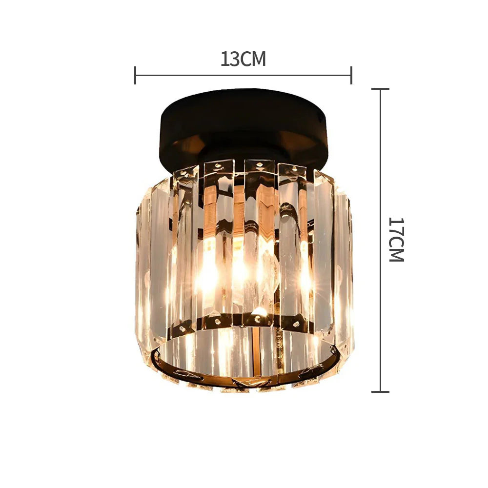 Glowline Plafondlamp – Kristallen Elegantie voor Elke Ruimte