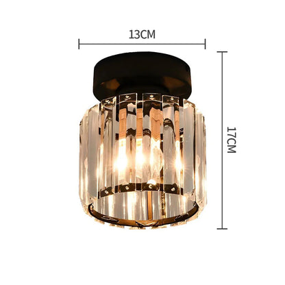 Glowline Plafondlamp – Kristallen Elegantie voor Elke Ruimte
