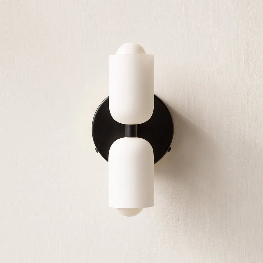Acryl Wandlamp met Dubbel Licht – Warme Uitstraling in Stijlvol Design
