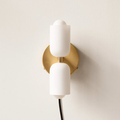 Acryl Wandlamp met Dubbel Licht – Warme Uitstraling in Stijlvol Design