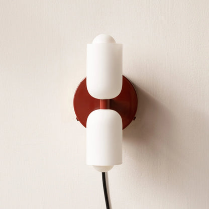 Acryl Wandlamp met Dubbel Licht – Warme Uitstraling in Stijlvol Design