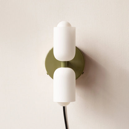 Acryl Wandlamp met Dubbel Licht – Warme Uitstraling in Stijlvol Design