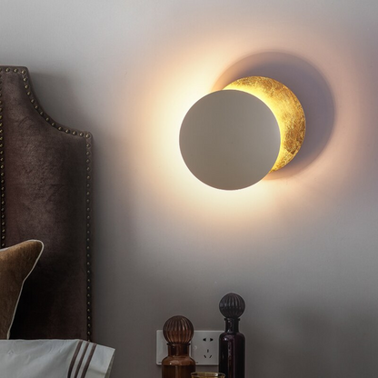 SolarGlow-Wandlamp met Zonsverduistering Effect