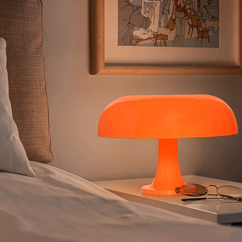 LumiMushroom Tafellamp met Retro Bauhaus Design