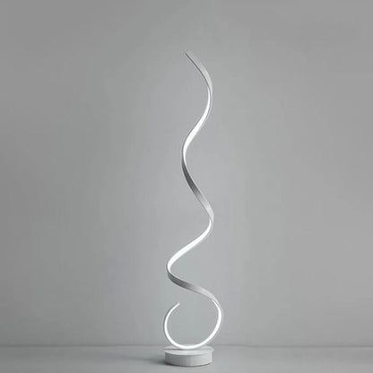 Moderne Creatieve Gedraaide Lijn LED Vloerlamp