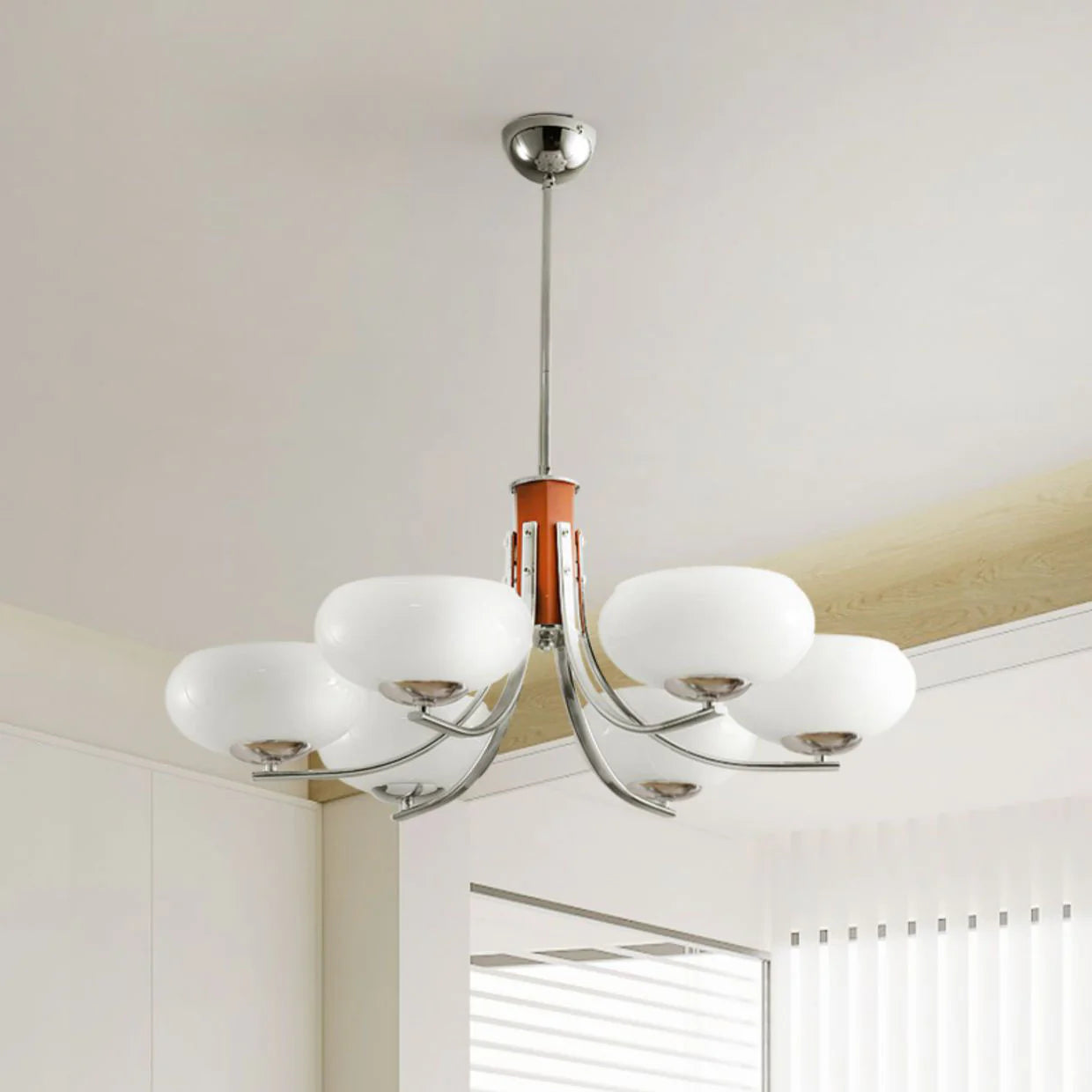 Bauhaus Stijl Kroonluchter met 3/5 Lichtbronnen